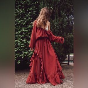 Free People Shore Chic Maxi Dress, NWT, Size S